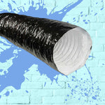 5 metre, 10 metre, Sound Trap Ducting -  4 inch, 5 inch, 6inch, 8inch, 10inch, 12inch, 100mm, 125mm, 150mm, 200mm, 250mm, 315mm