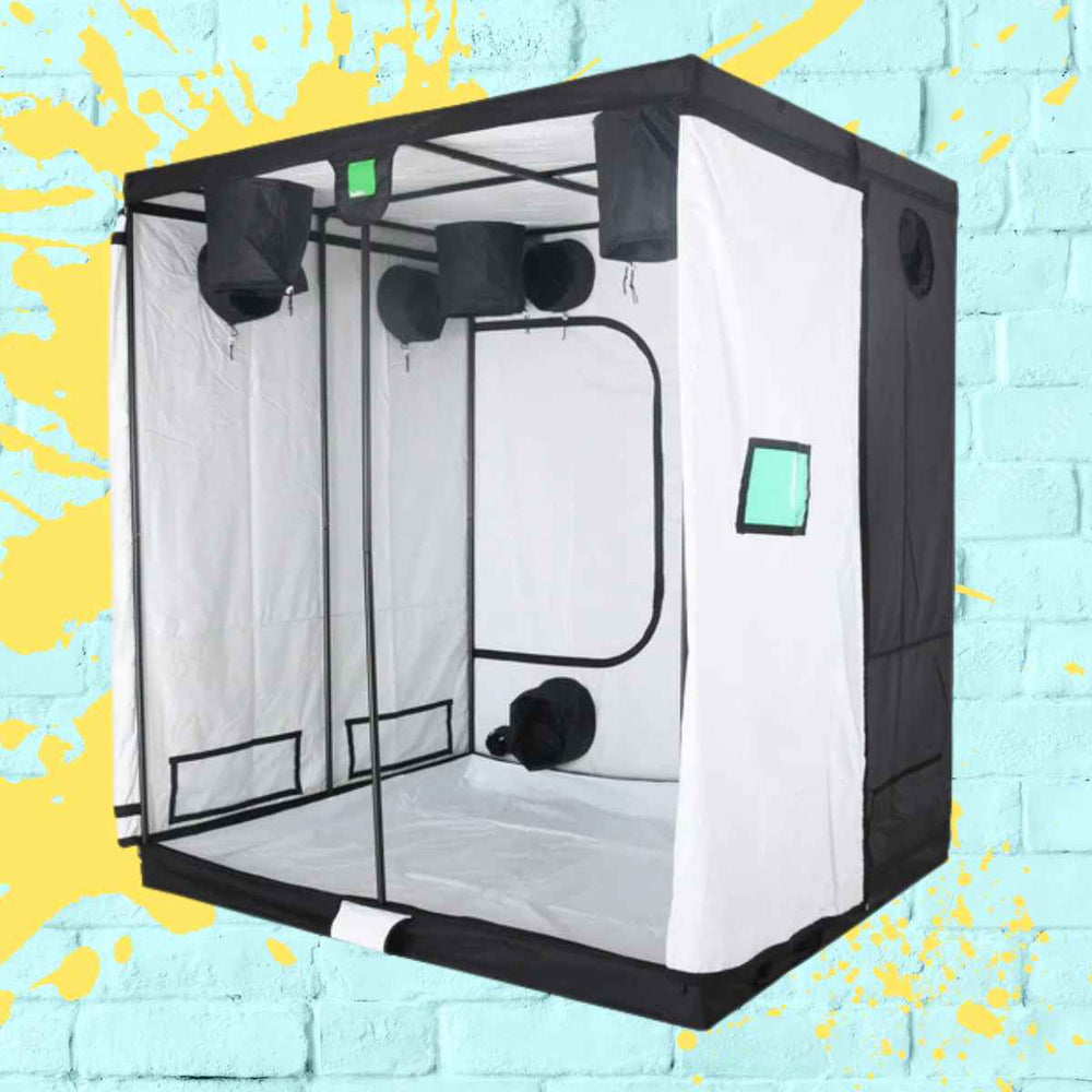 BudBox Pro GT-2 180x220x240cm – professional grow tent featuring durable steel poles and connectors for optimal indoor growing.