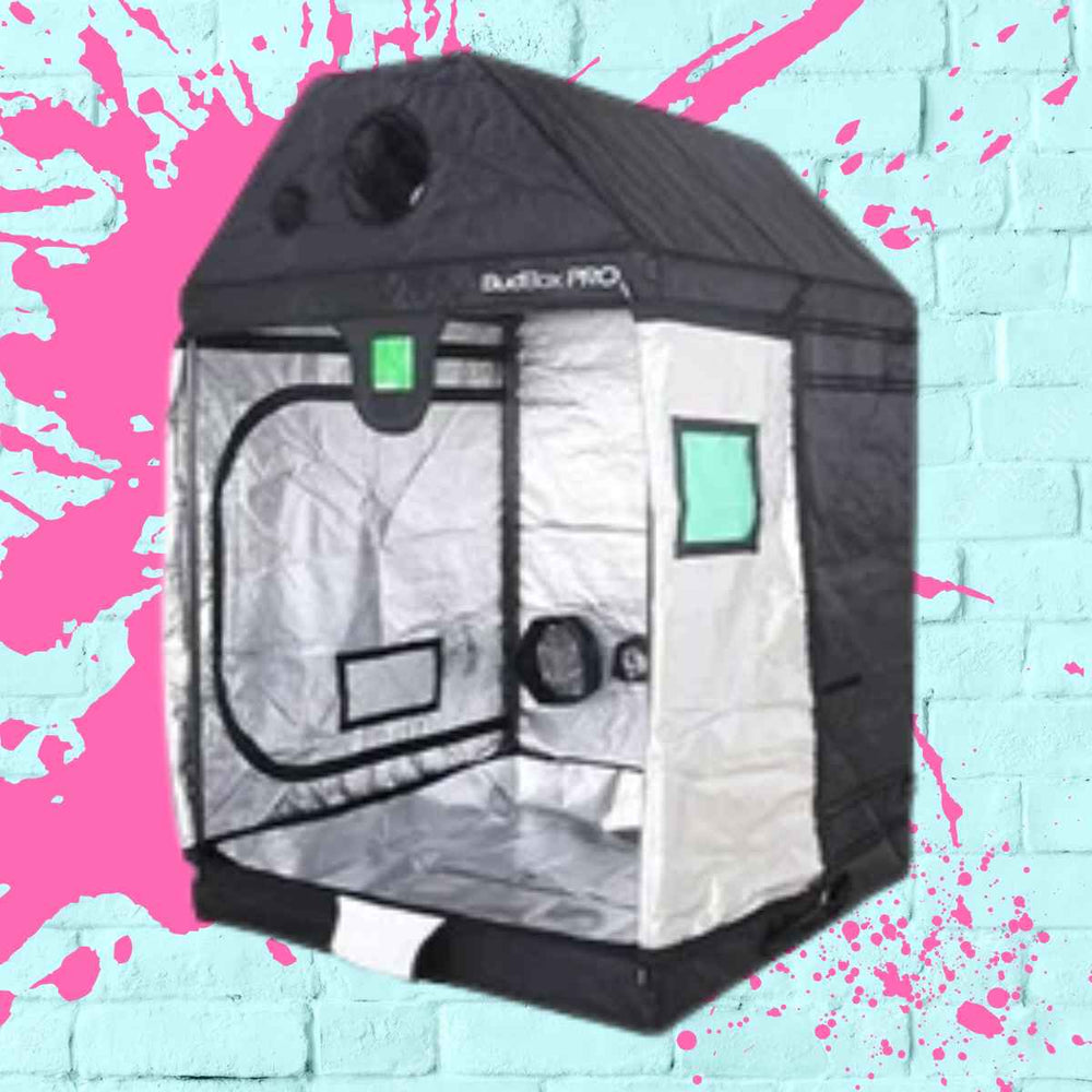 BudBox Pro XL-R 120x120x180cm showcasing design and quality of grow tents for indoor gardening, perfect for both professionals and hobbyists.