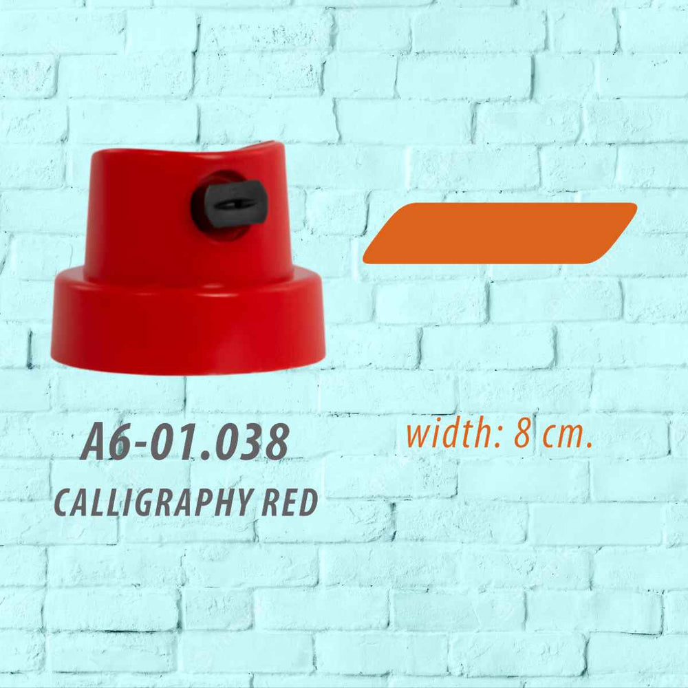 Loop Colors Spray Paint Calligraphy Red Cap Loop for spray can