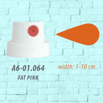 Loop Colors Spray Paint Fat Pink Cap for spray can fatpink Cap 