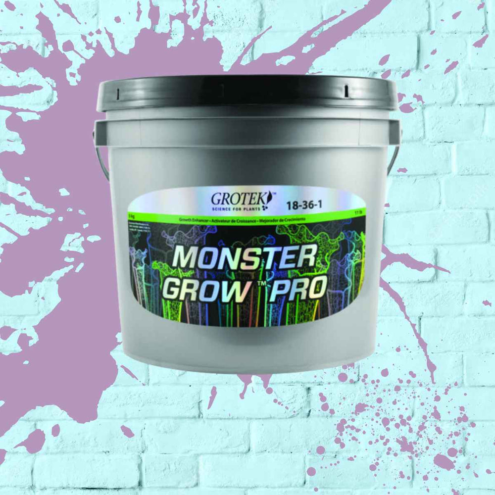 Monster Grow Pro by Grotek: Nutrient-rich formula for lush plant growth.