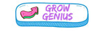 GROW GENIUS COLLECTION BUTTON WITH COLOURFUL BENDY ARROW