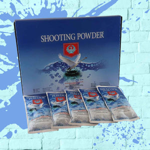 Blue box powder