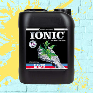 
            
                Load image into Gallery viewer, Ionic -Hydro Bloom - Growth Technology in black bottle 5L, 5 Litre
            
        