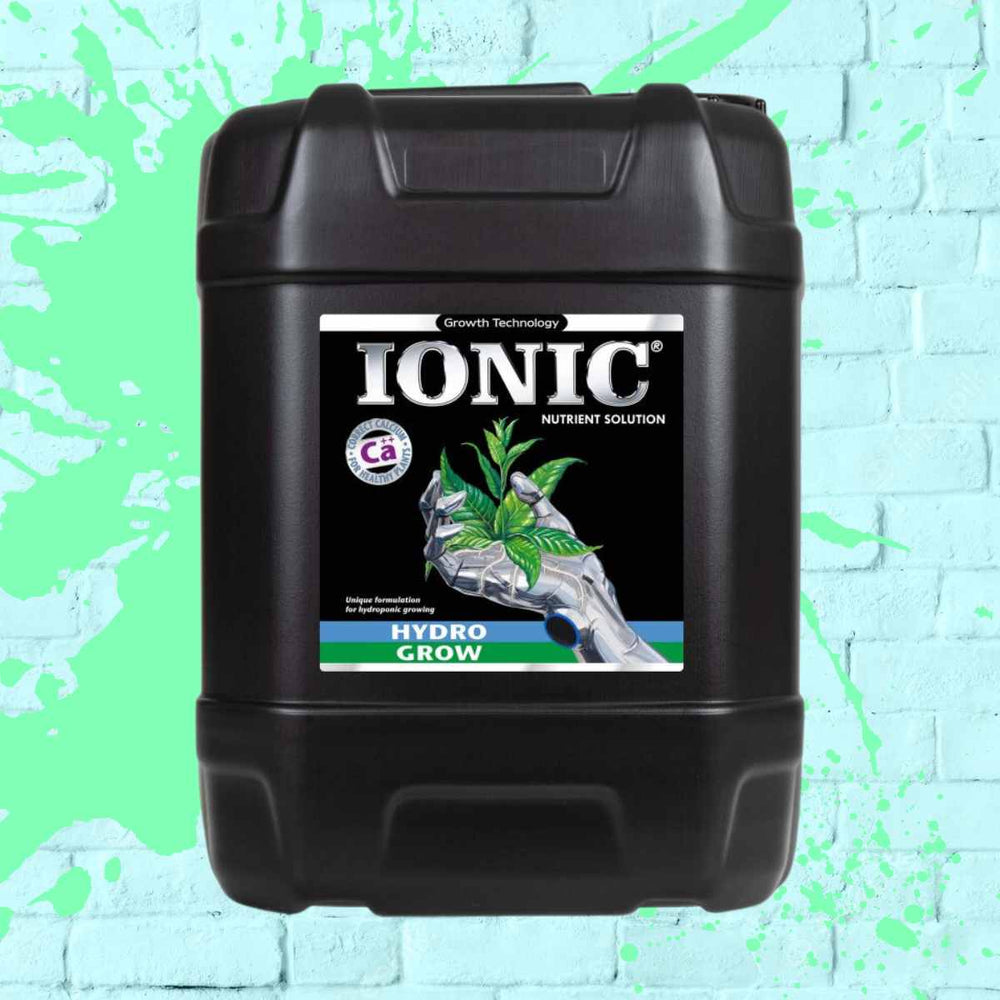 Ionic - Hydro Grow - Growth Technology in black bottle 20L, 20 Litre