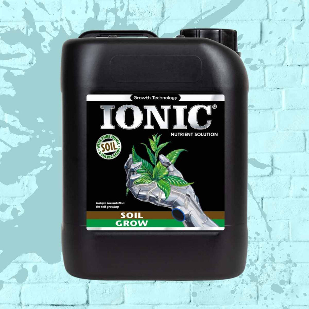 Ionic Soil Grow  - Growth Technology- in black bottle 5L, 5 Litre