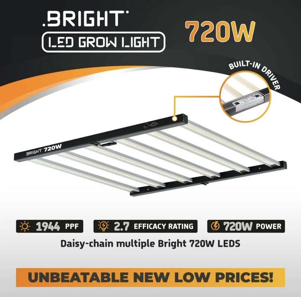 Bright Led Grow Light  720W