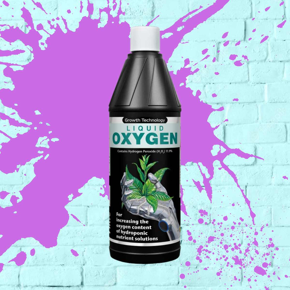 Liquid Oxyen - Growth Technology - Black bottle 1L, 1 Litre