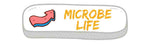 MICROBE LIFE COLLECTION BUTTON WITH COLOURFUL BENDY ARROW