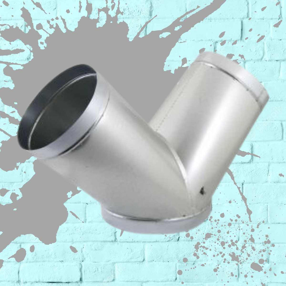 
            
                Load image into Gallery viewer, Metal Y Shaped Duct Splitter Reducer, sizes 100mm 4inch, 125mm 5 inch, 150mm 6 inch, 200mm 8 inch, 250mm 10 inch, 315mm 12 inch
            
        