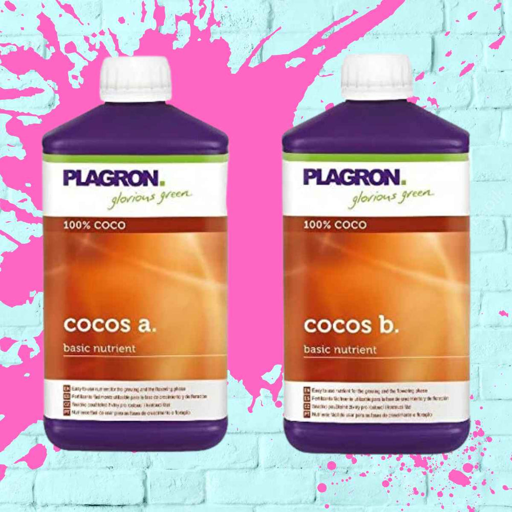 Plagron Cocos A+B - Quality liquid plant nutrients for optimal plant growth and flowering.
