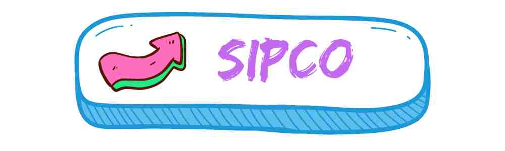 SIPCO COLLECTION BUTTON WITH COLOURFUL BENDY ARROW