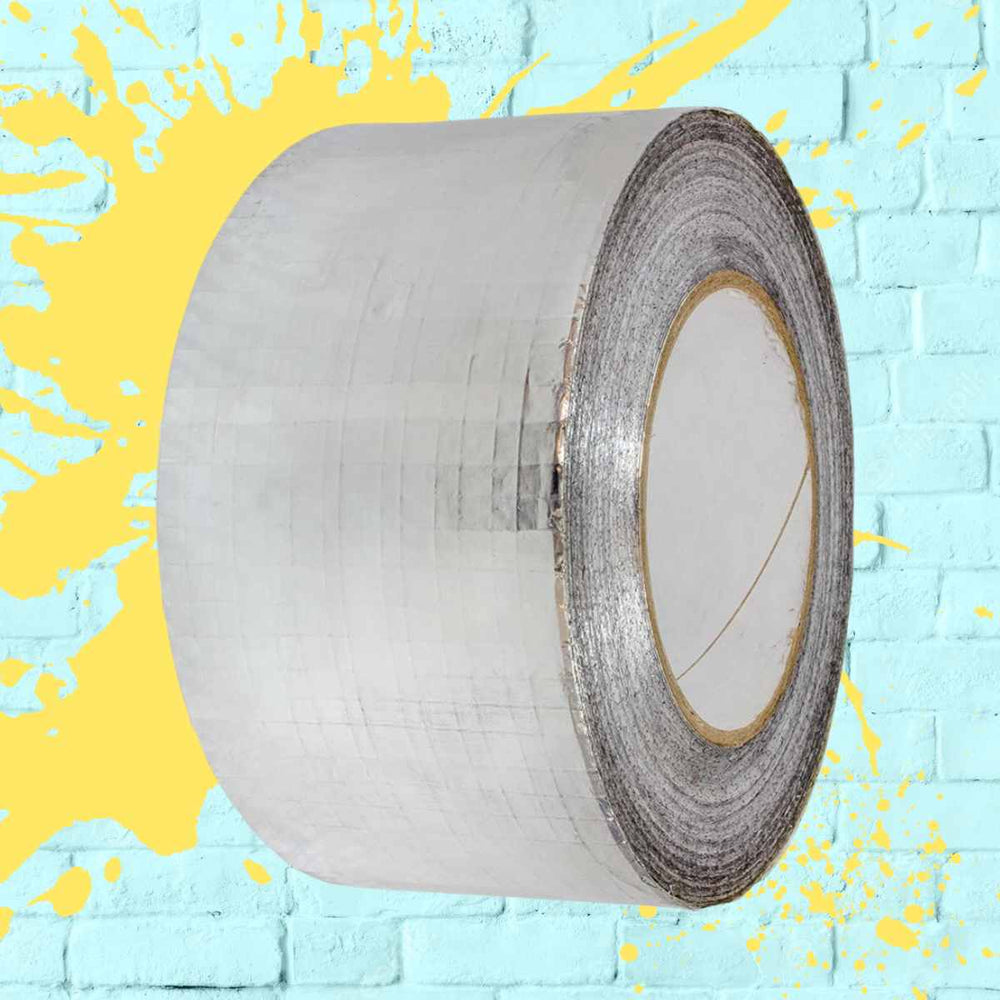 Silver X Weave Tape - Aluminium And Fabric Duct Tape