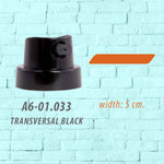 Loop Colors Spray Paint Transversal Black Cap for spray can