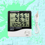 White HygroMeter for temperature and humidity