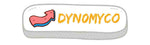 DYNOMYCO COLLECTION BUTTON WITH COLOURFUL BENDY ARROW