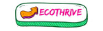 ECOTHRIVE COLLECTION BUTTON WITH COLOURFUL BENDY ARROW