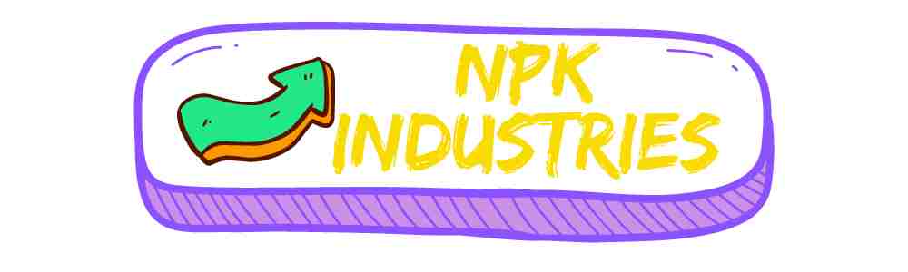 NPK COLLECTION BUTTON WITH COLOURFUL BENDY ARROW