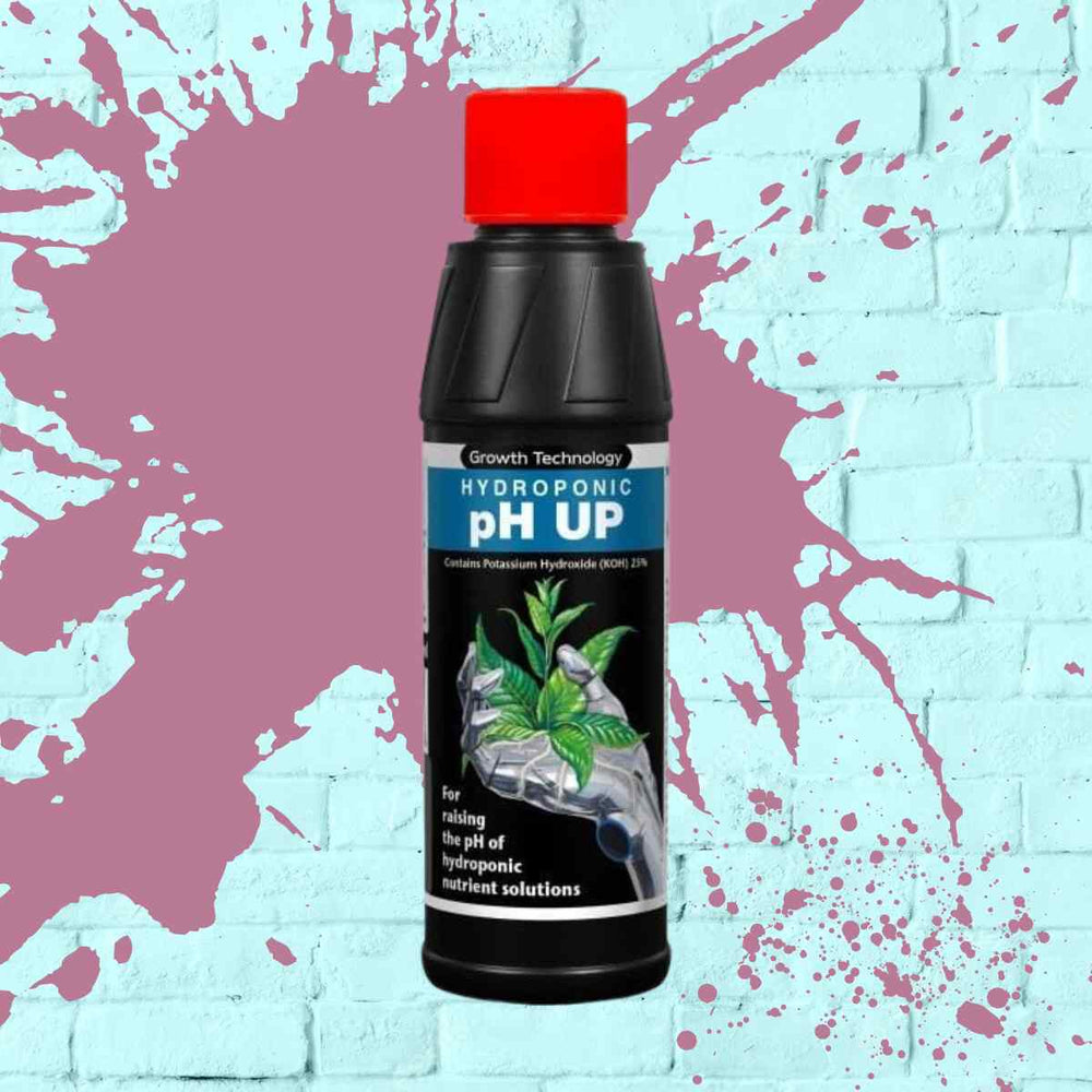 
            
                Load image into Gallery viewer, pH UP - Growth Technology in black bottle 250ML, 250 Millilitre
            
        