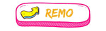 REMO COLLECTION BUTTON WITH COLOURFUL BENDY ARROW