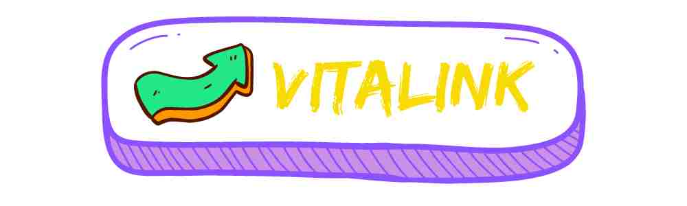 VITALINK COLLECTION BUTTON WITH COLOURFUL BENDY ARROW