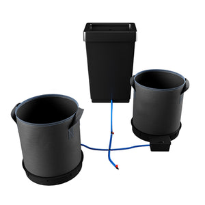 
            
                Load image into Gallery viewer, AutoPot XXL 50L 1-100 Pot System. Example shown with 2 pots and water tank.
            
        