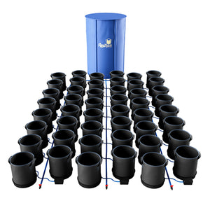 
            
                Load image into Gallery viewer, AutoPot XXL 50L 1-100 Pot System. Example shown with 48 pots and water tank.
            
        