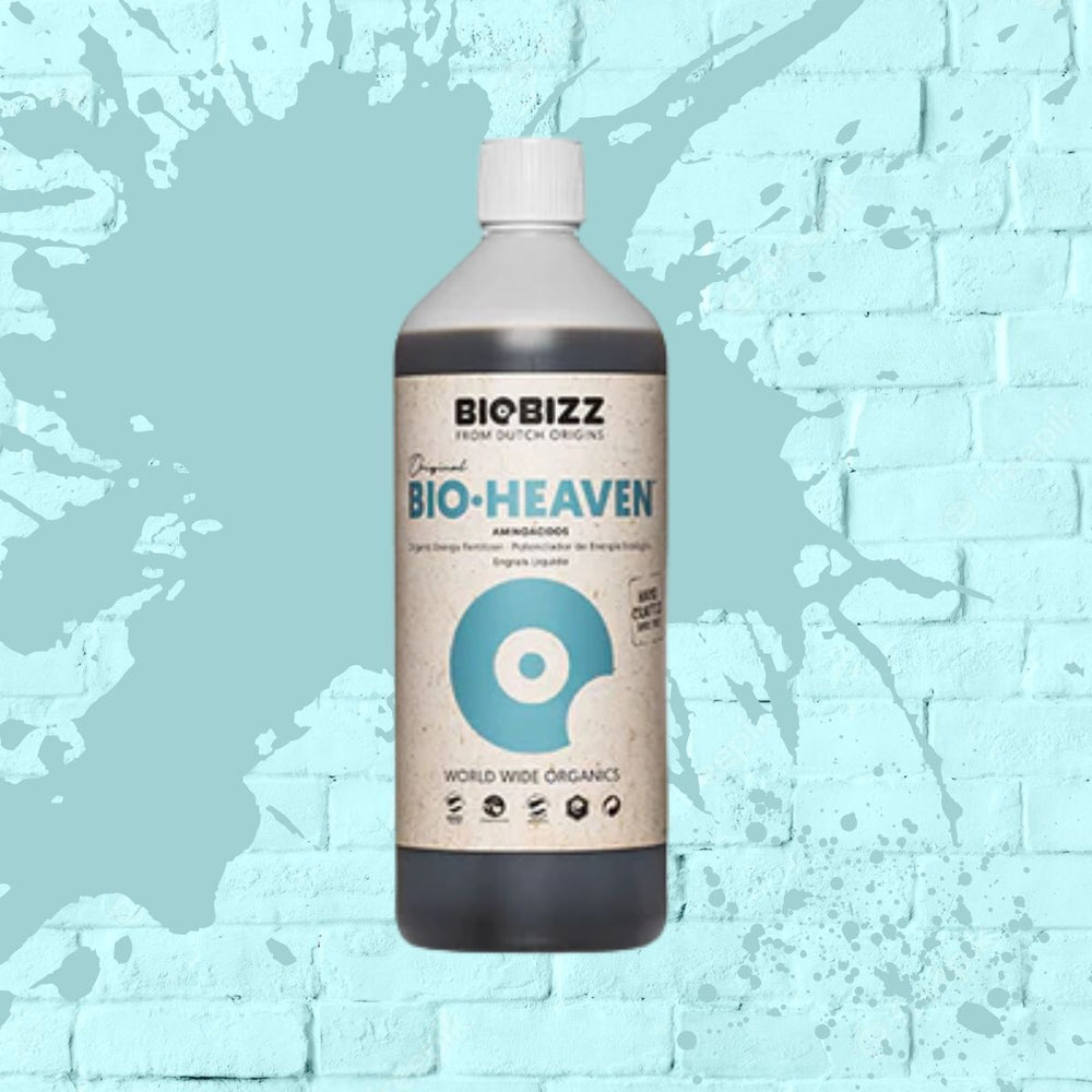 
            
                Load image into Gallery viewer, BioBizz Bio Heaven Boost 1 litre bottle 1L BioHeaven 1 liter Bio-Heaven Boost
            
        