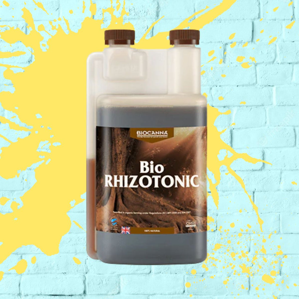 Canna Bio Rhizotonic 1L two cap measuring Bottle 1 Litre 1 Liter