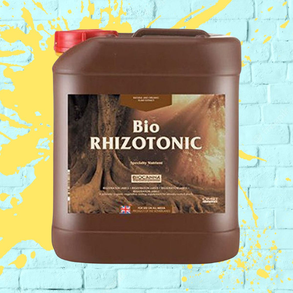 
            
                Load image into Gallery viewer, Canna Bio Rhizotonic 5L Brown Bottle jerry can 5 Litre 5 Liter
            
        