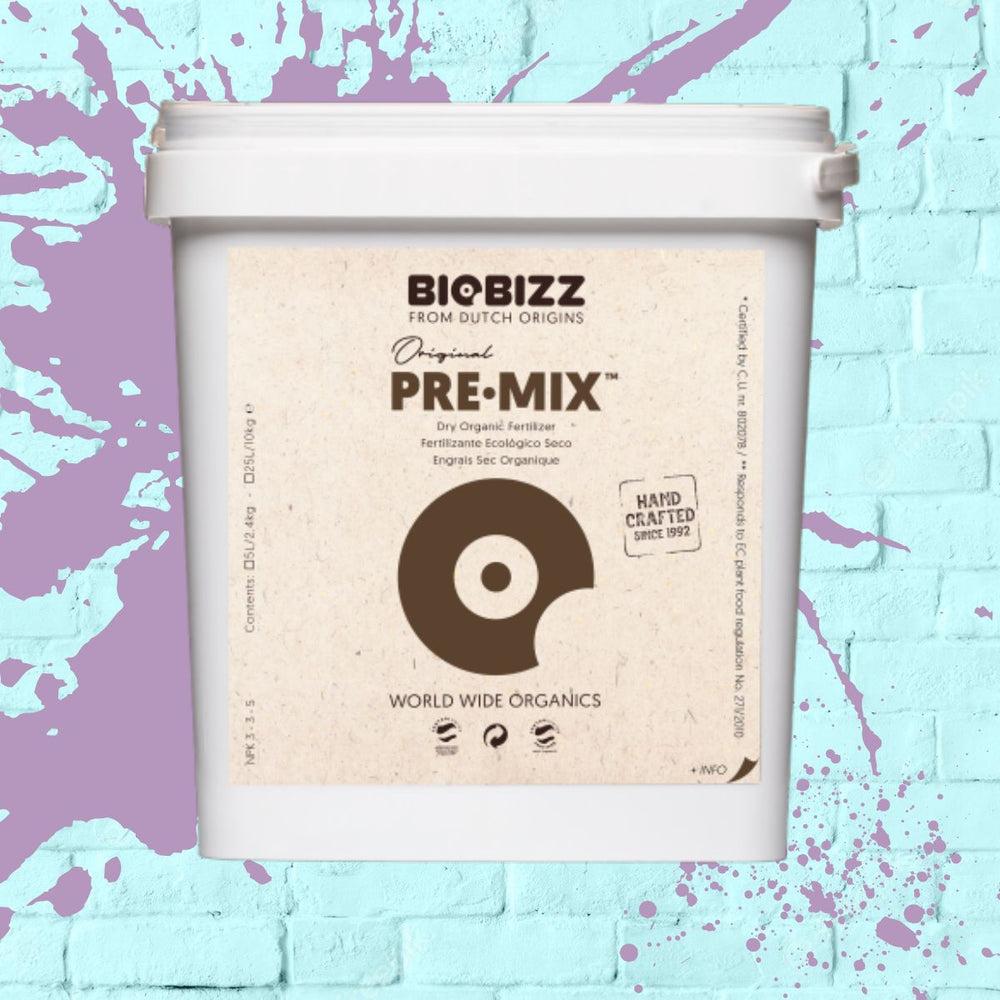 Biobizz Pre-Mix 5KG White Bucket Premix tub