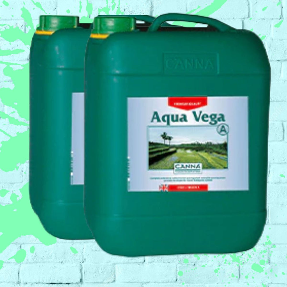 Canna Aqua Vega a+b 10L Green Bottle Jerry can 10 Litre 10 Liter for recirculating Systems