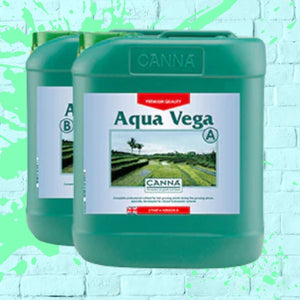 
            
                Load image into Gallery viewer, Canna Aqua Vega a+b 5L Green Bottle Jerry can 5 Litre 5 Liter for recirculating Systems
            
        
