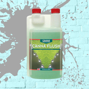 
            
                Load image into Gallery viewer, Canna Flush 1L two cap measuring Bottle 1 Litre 1 Liter
            
        