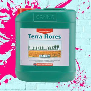 Canna Terra Flores 5L green Jerry can Bottle 5 Litre 5 Liter for soil