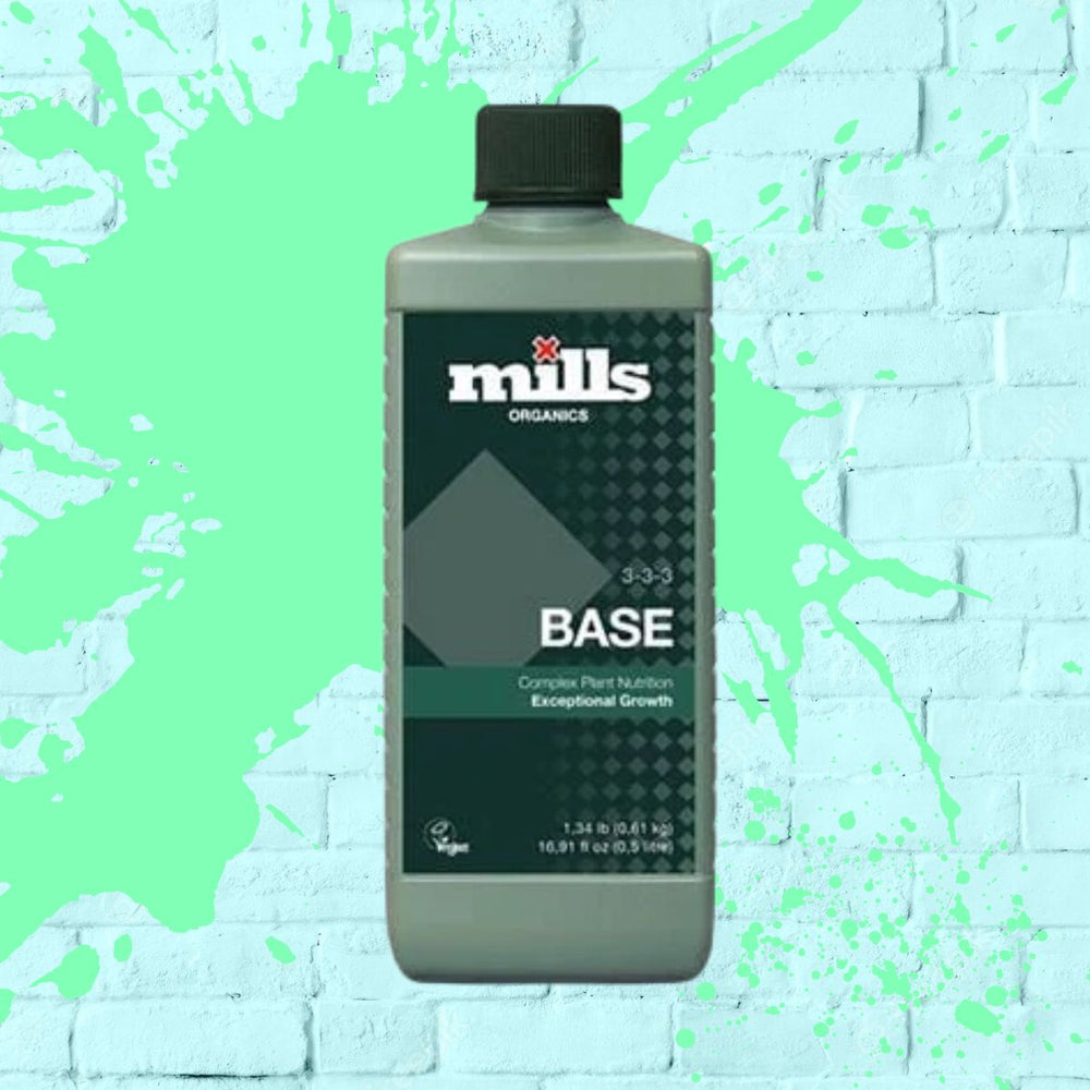 
            
                Load image into Gallery viewer, Mills Organics Base green bottle 500ml
            
        
