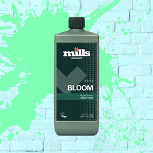 Mills Organics Bloom Green Bottle 1L
