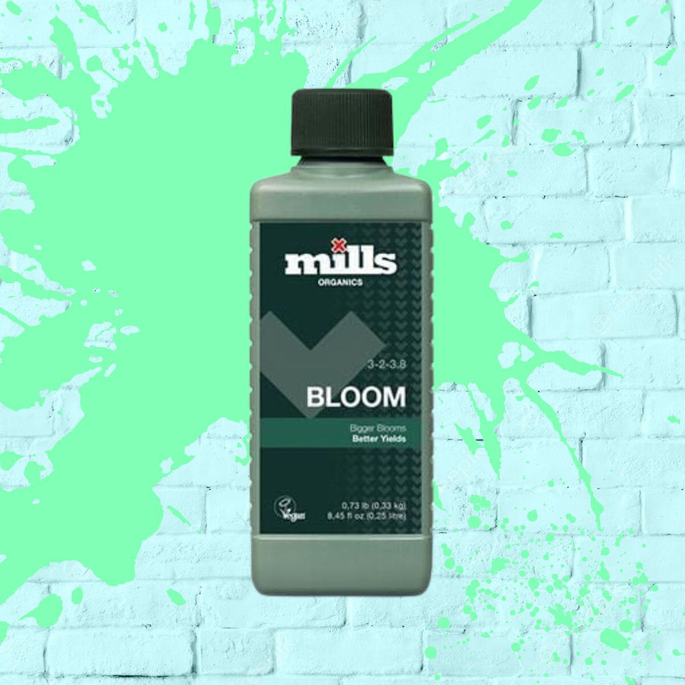 Mills Organics Bloom Green Bottle 250ml