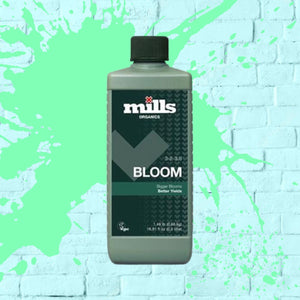 Mills Organics Bloom Green Bottle 500ml