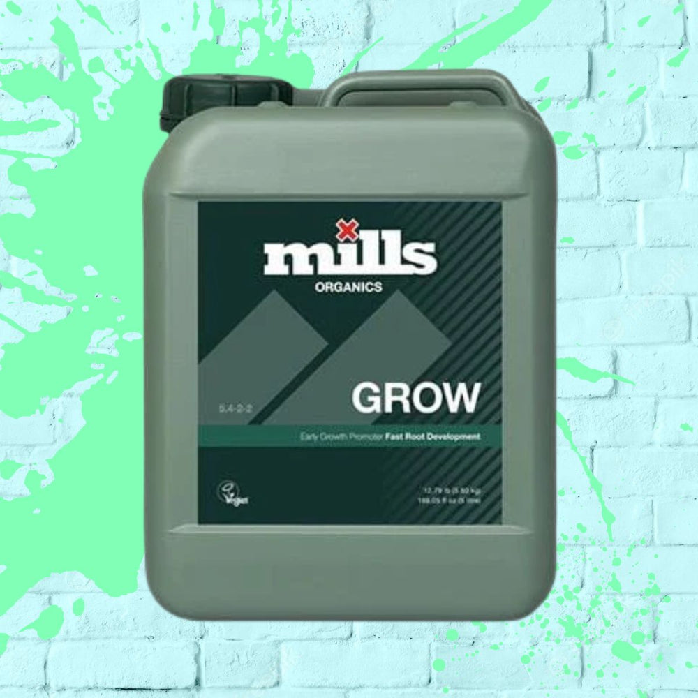 Mills Organics Grow green bottle 5L