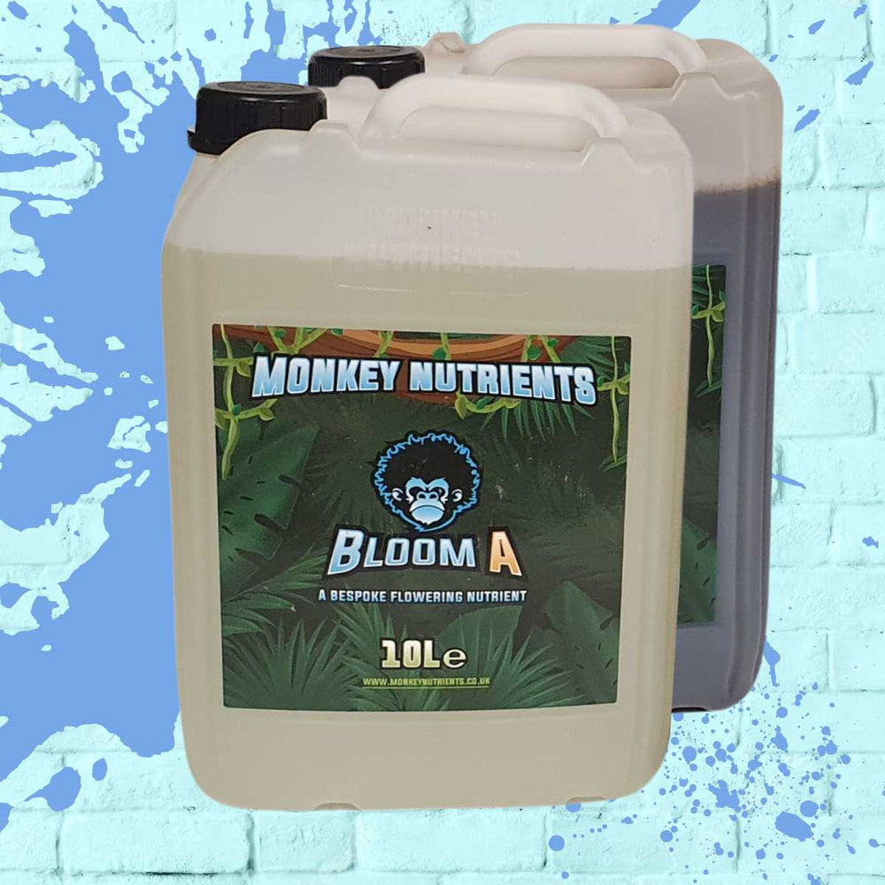 Monkey Nutrients - Bloom A+B clear bottle - 10L
