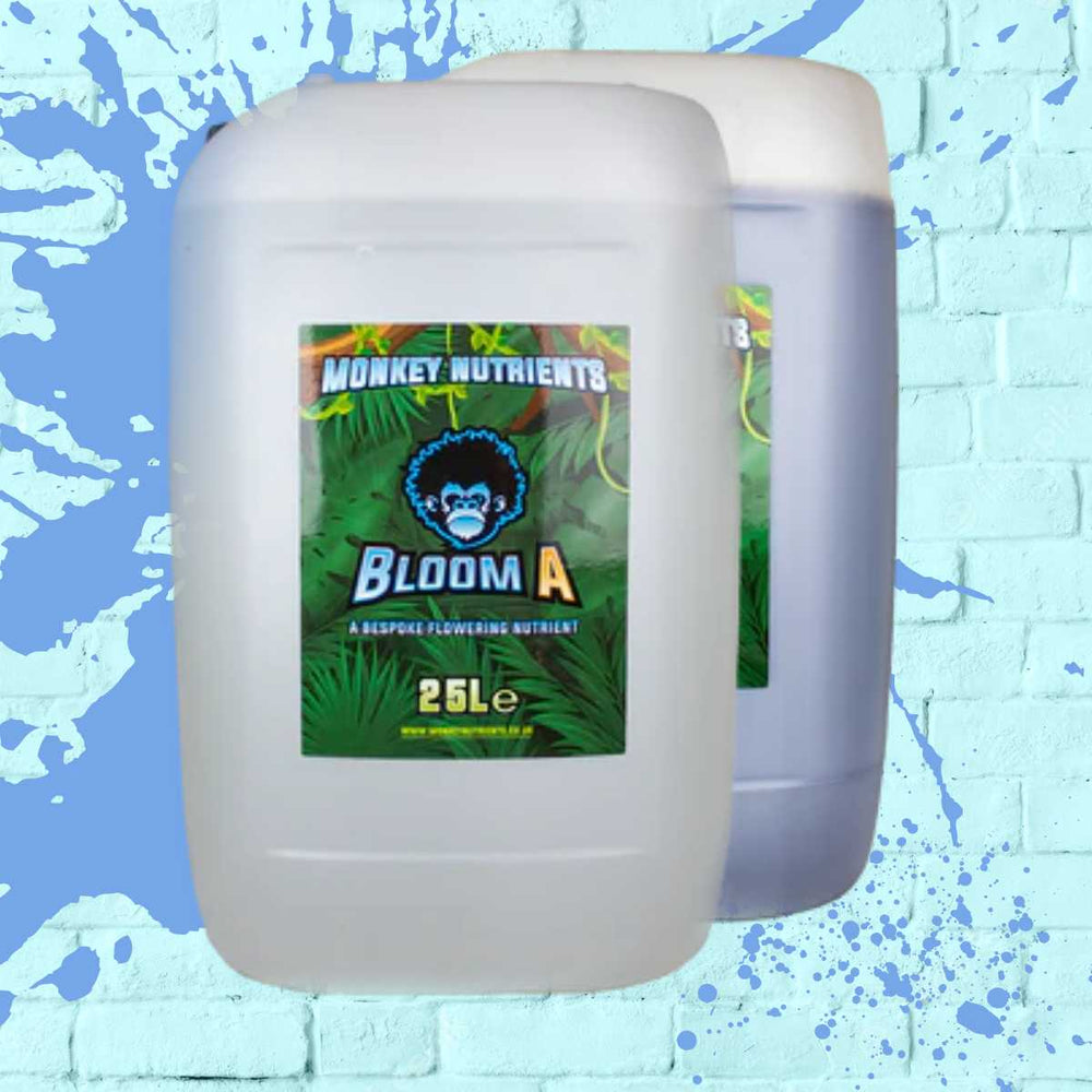 Monkey Nutrients - Bloom A+B clear bottle - 25L