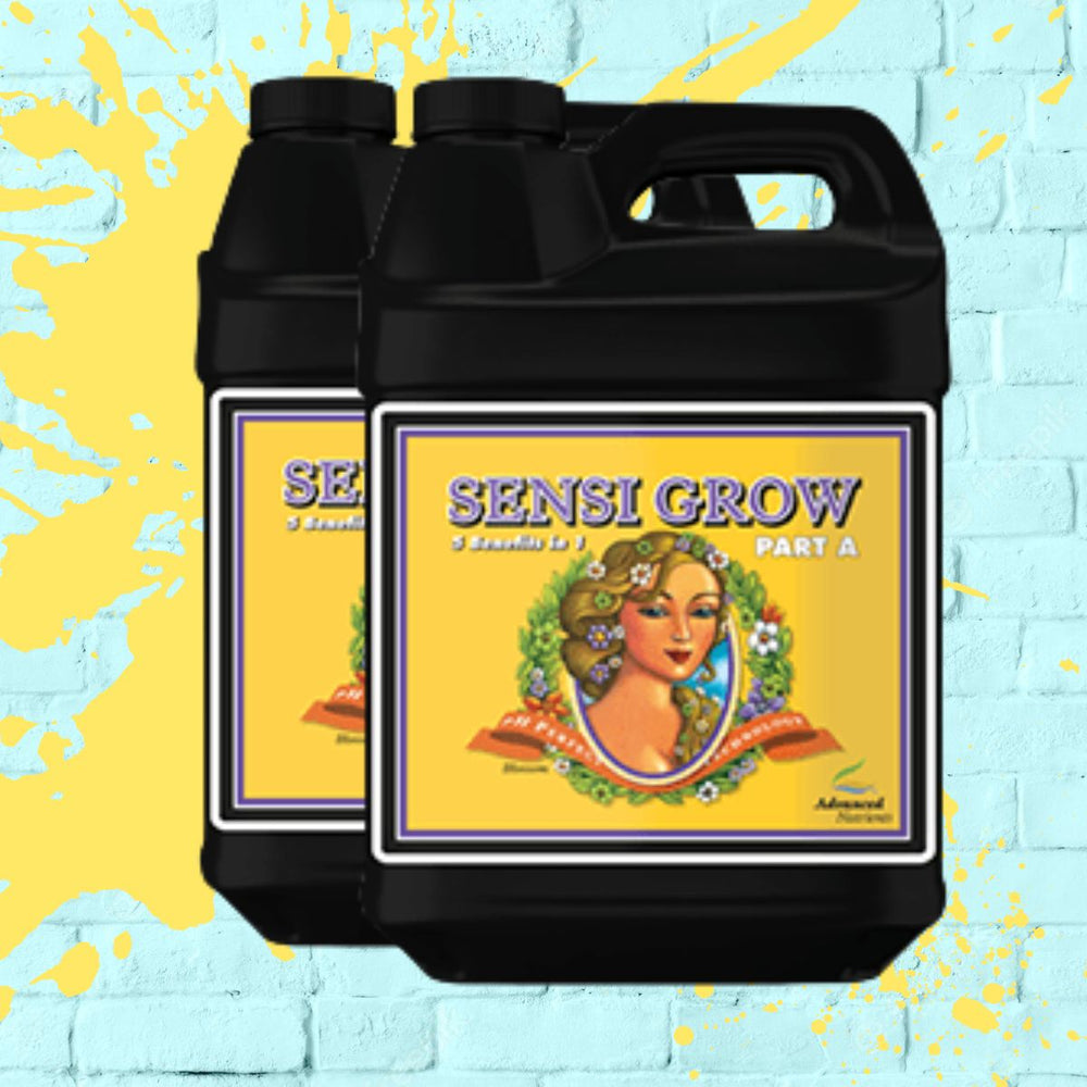 Sensi Grow A & B - Advanced Nutrients - Black Bottle - 10L