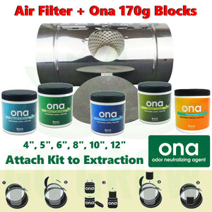 
            
                Load image into Gallery viewer, ONA Air Filter + 170G Pot
            
        